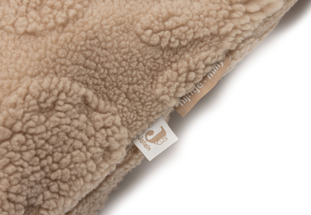 Maniežo daiktų krepšys „Miffy Jacquard Teddy“, biskvito spalvos