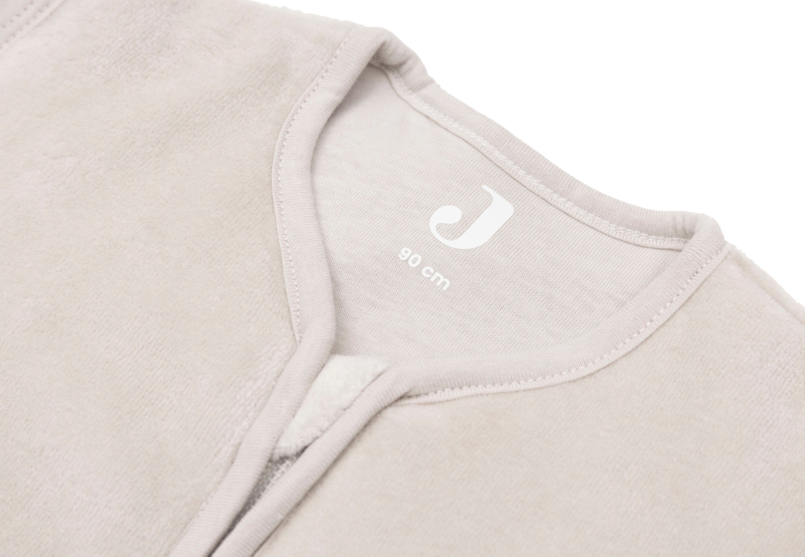 Kūdikio miegmaišis su nuimamomis rankovėmis 90cm „Velvet“, nougato spalvos