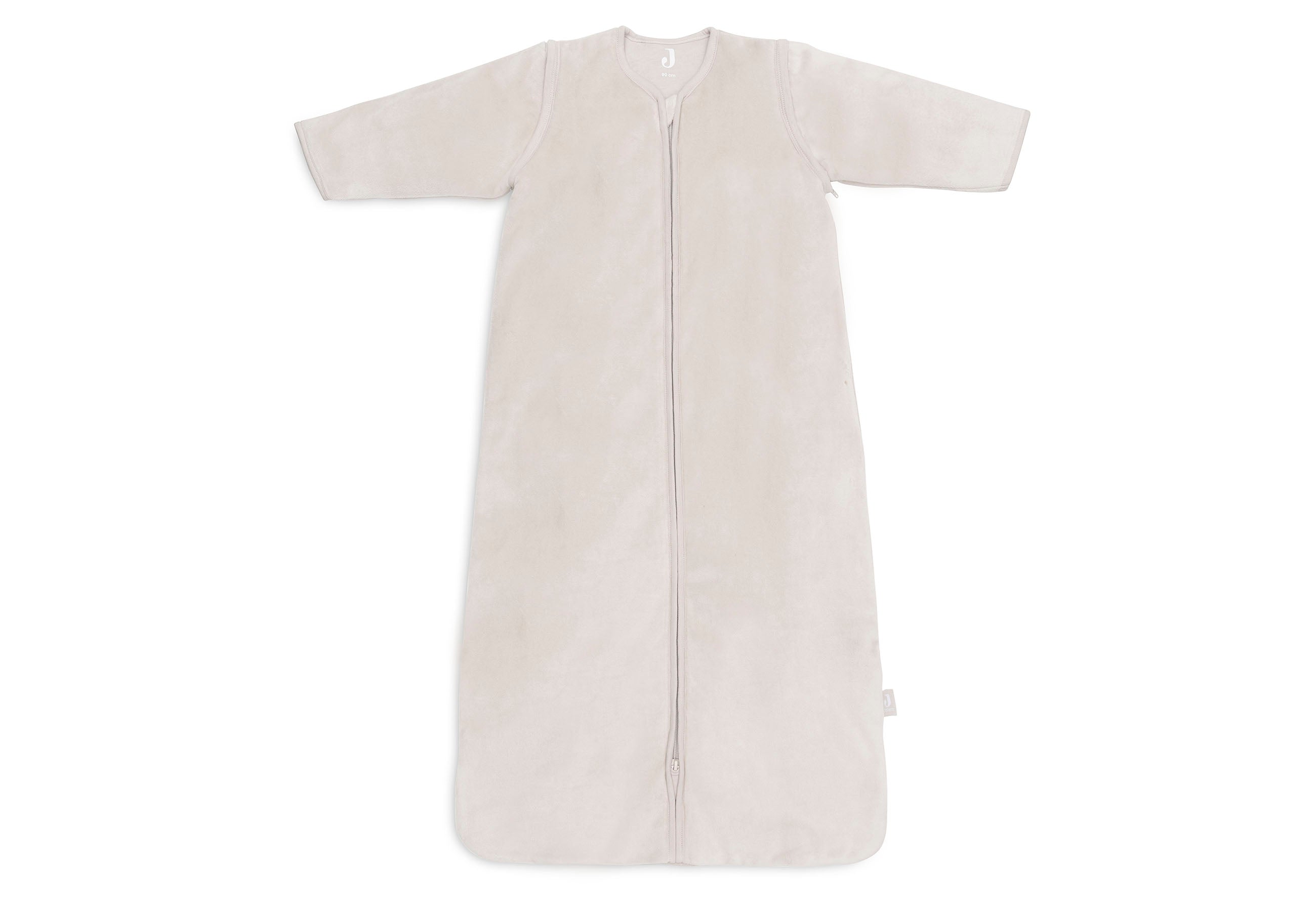 Kūdikio miegmaišis su nuimamomis rankovėmis 90cm „Velvet“, nougato spalvos