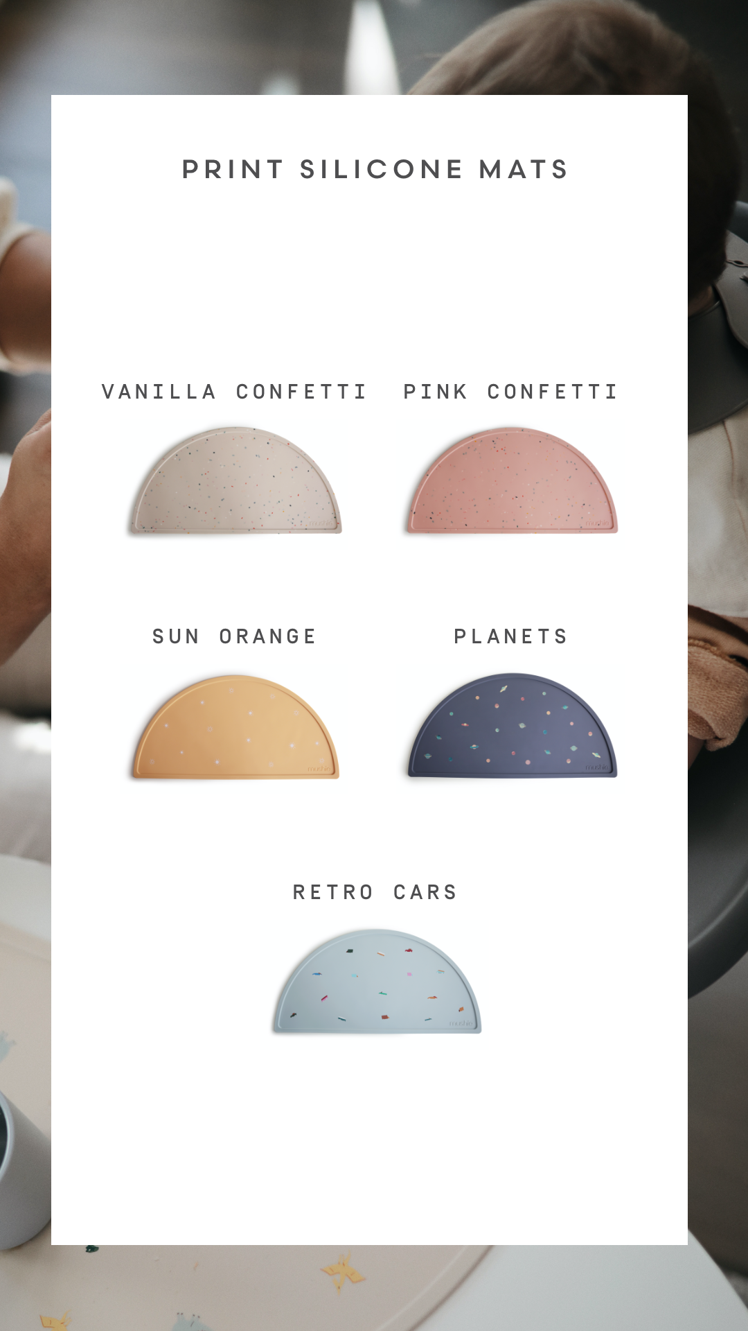 Silikoninis padėkliukas „Planets“