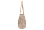 Vystyklų krepšys „Puffed Bag“, biskvito spalvos