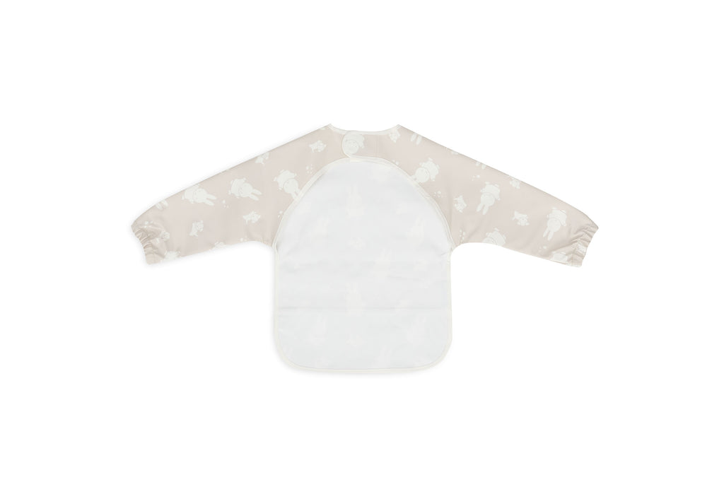 Bib Waterproof with Sleeves Miffy & Snuffy, nougato spalvos