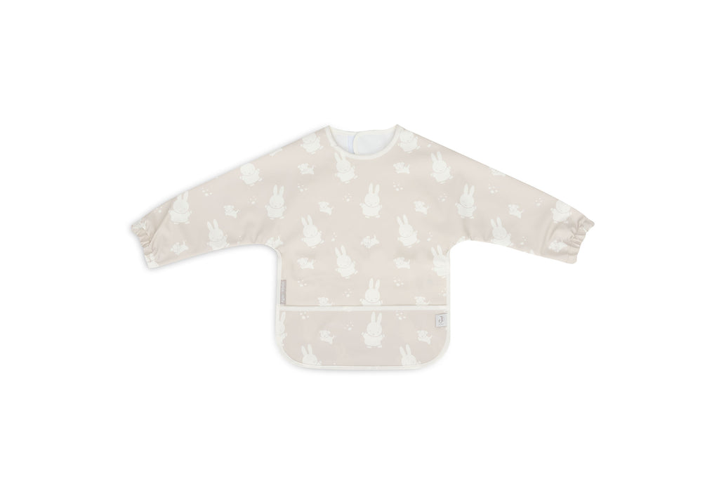 Bib Waterproof with Sleeves Miffy & Snuffy, nougato spalvos