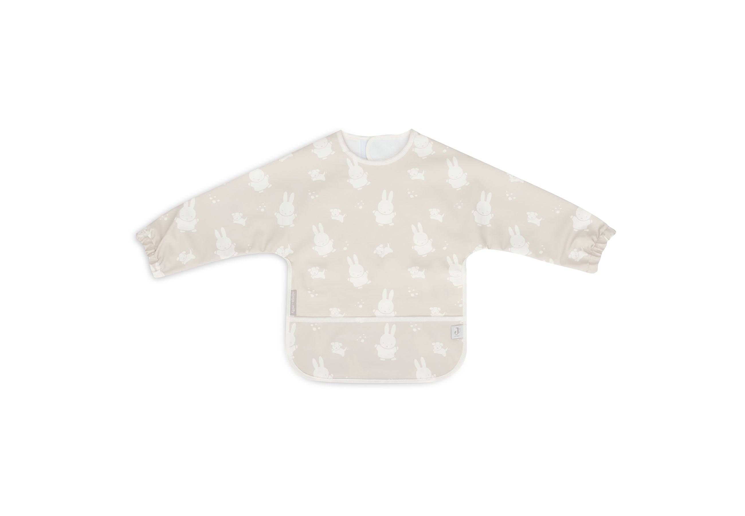 Bib Waterproof with Sleeves Miffy & Snuffy, nougato spalvos