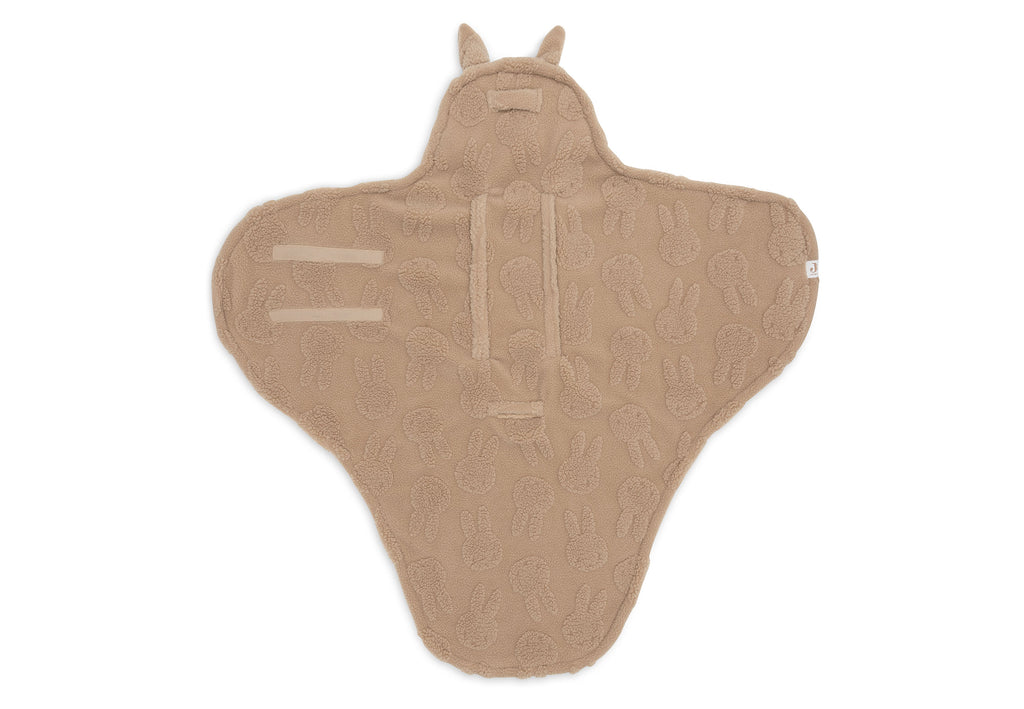 Vystymo antklodė „Miffy Jacquard Teddy“, biskvito spalvos