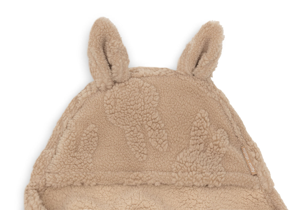 Vystymo antklodė „Miffy Jacquard Teddy“, biskvito spalvos