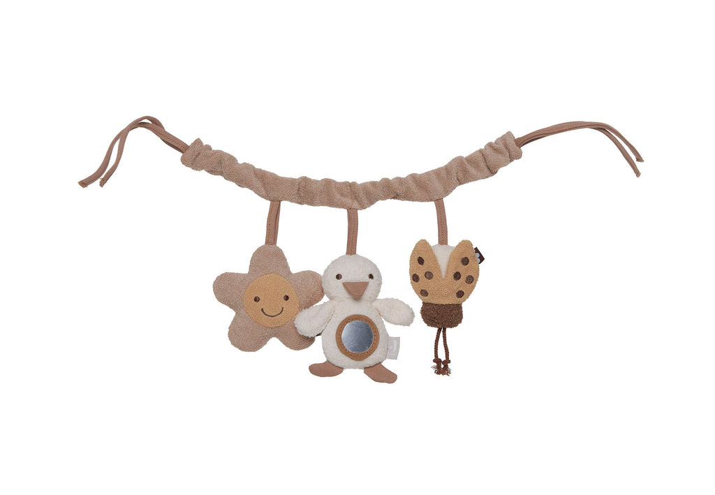 Vežimėlio pakabinamas žaisliukas „Spring Garden Bloom“, įvairiaspalvis