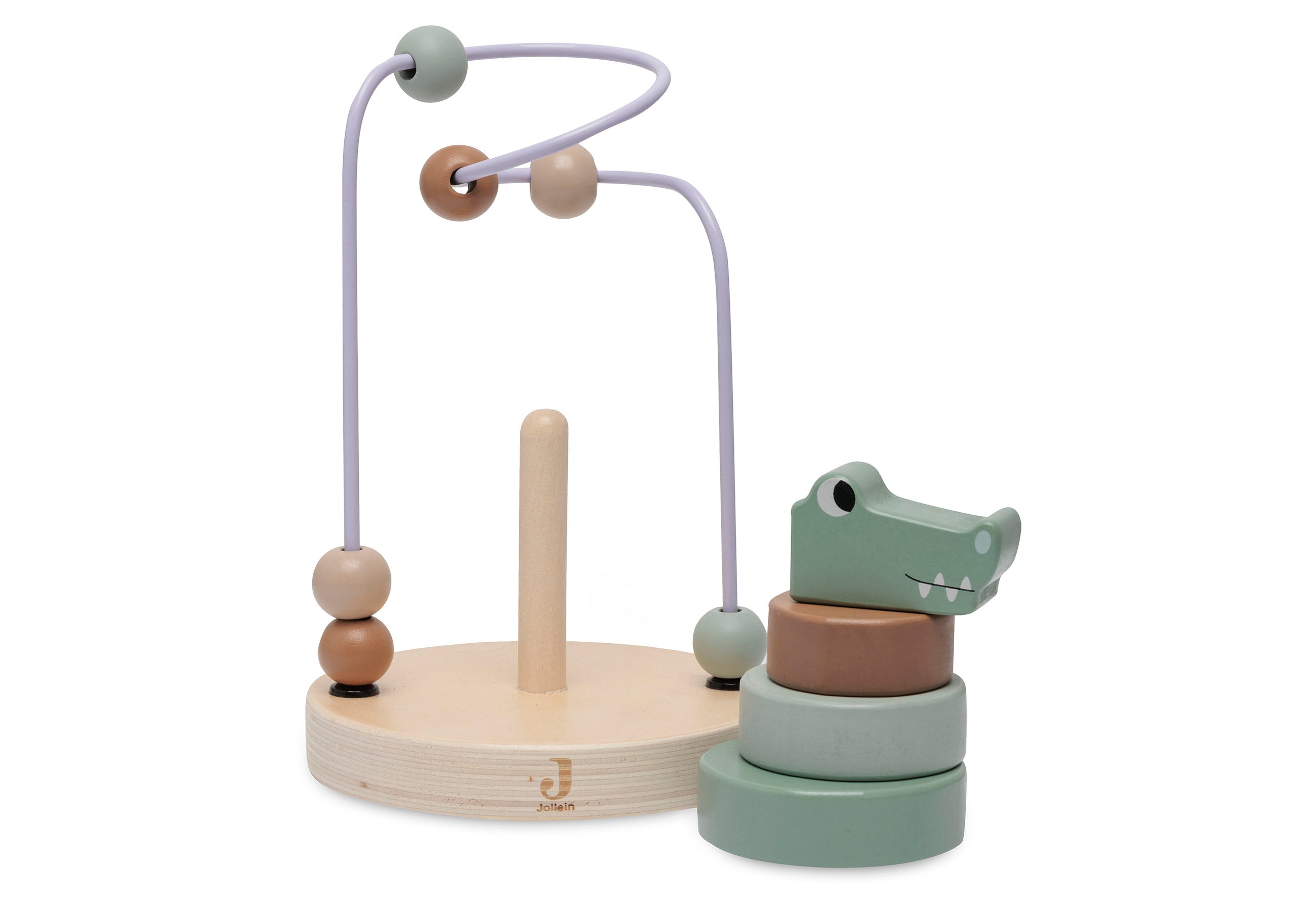 Medinis karoliukų labirintas „Jungle Jambo“, jūros žalios spalvos