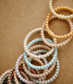 Kramtukų apyrankės „Pearl“, 3 vnt. – Berry/Marigold/Khaki