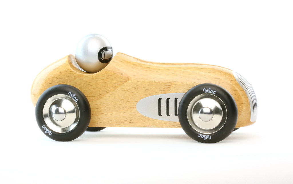 Medinė mašinėlė „Old Sport“ (natūralaus medžio)