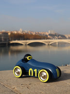 Medinė mašinėlė „Old Sport Compet’“ (tamsiai mėlyna)