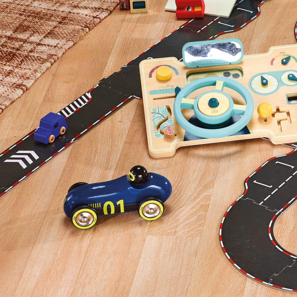 Medinė mašinėlė „Old Sport Compet’“ (tamsiai mėlyna)