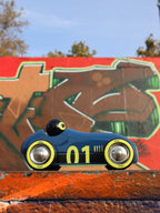 Medinė mašinėlė „Old Sport Compet’“ (tamsiai mėlyna)