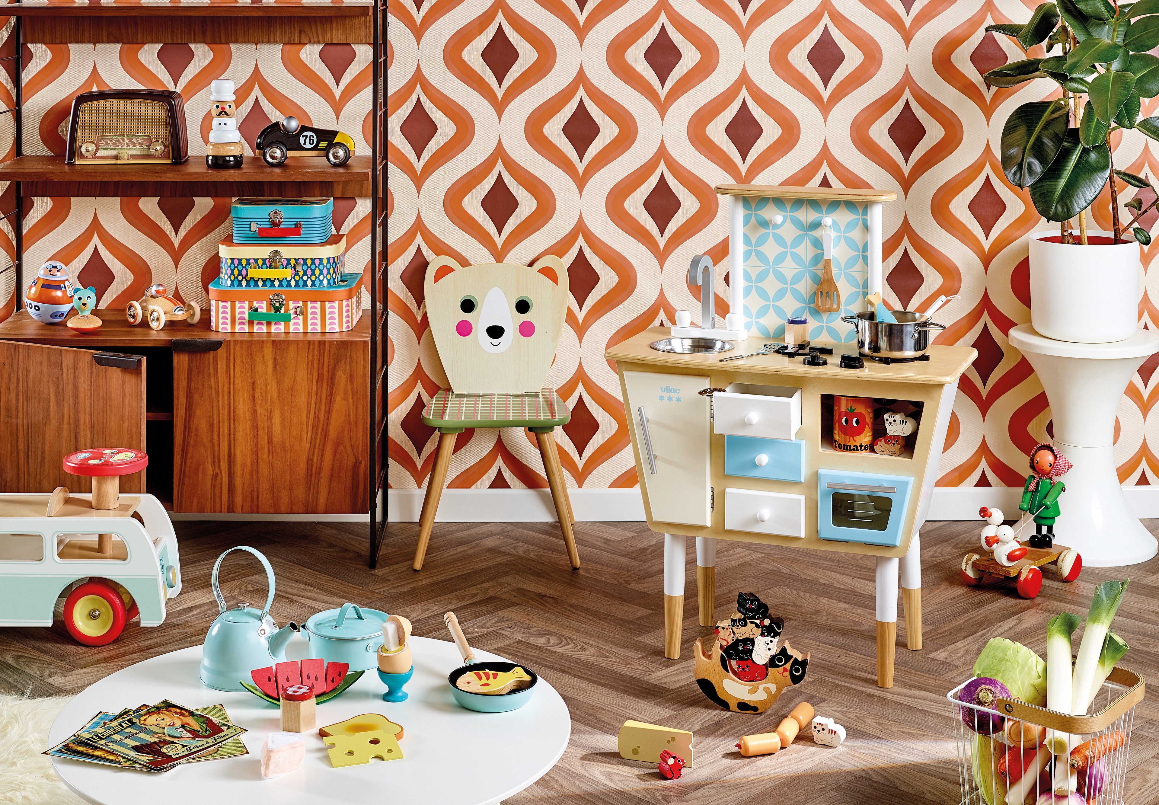 Medinė mašinėlė „Roadster“ (natūralaus medžio)