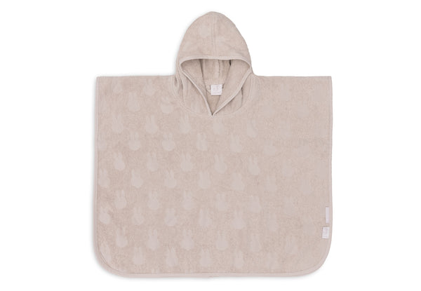 Maudymosi pončas (frotė) „Miffy Jacquard“, nougato spalvos