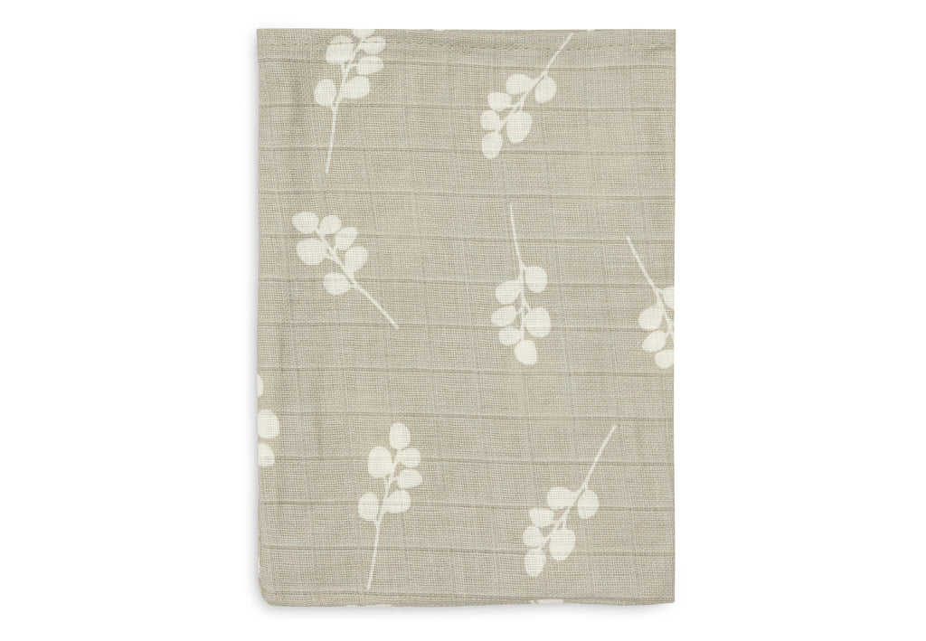 Muslino prausimosi šluostės „Twig“, 3 vnt., alyvuogių žalios spalvos