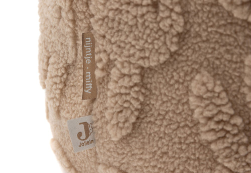 Daiktų krepšelis „Miffy Jacquard Teddy“, biskvito spalvos