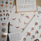 Mushie plakatas „Dinozaurai“, vidutinio dydžio