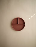 Silikoninė lėkštė su siurbtuku „Suction Plate“ – Cloudy Mauve