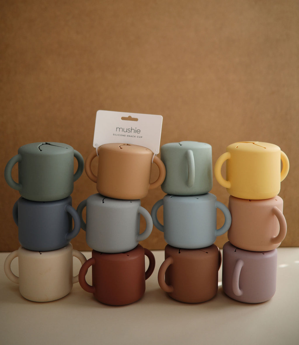Silikoninė užkandžių taurė „Snack Cup“ – Cloudy Mauve