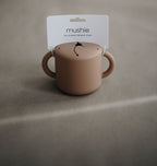 Silikoninė užkandžių taurė „Snack Cup“ – Cloudy Mauve