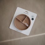 Silikoninė lėkštė su siurbtuku „Suction Plate“ – Cloudy Mauve