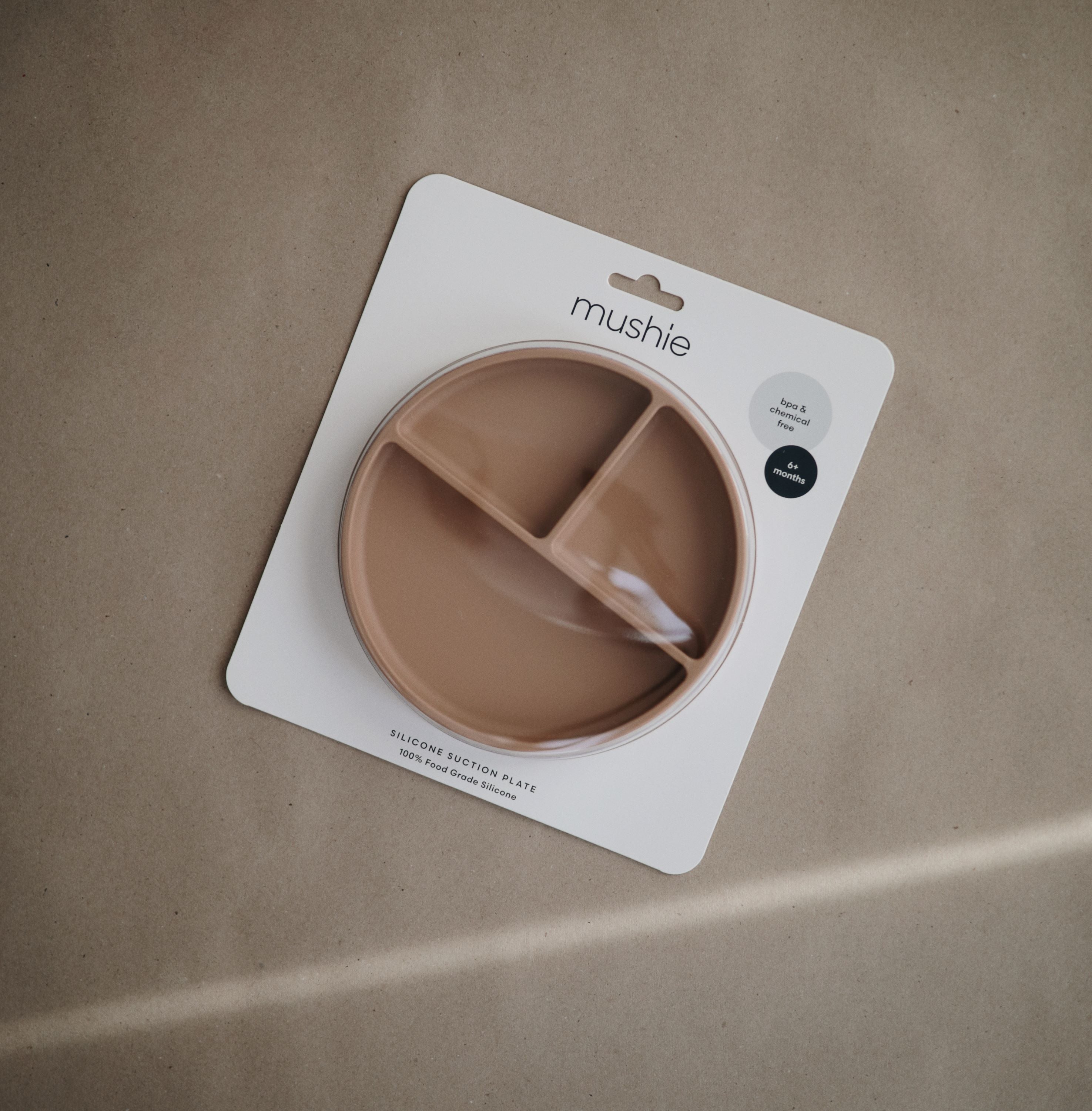 Silikoninė lėkštė su siurbtuku „Suction Plate“ – Cloudy Mauve