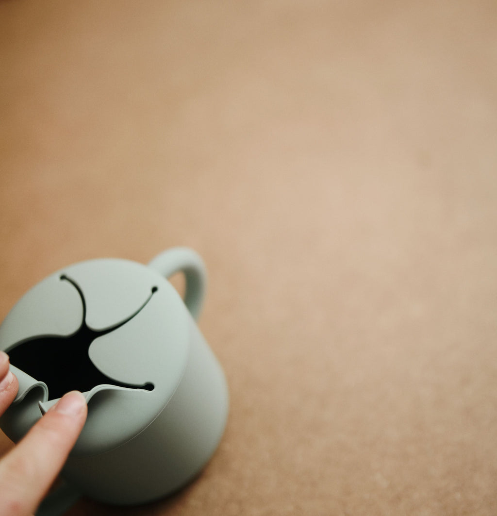 Silikoninė užkandžių taurė „Snack Cup“ – Stone