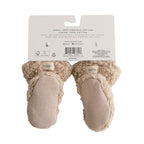 Mushie kūdikio batukai „Cozy Baby Booties“, Oatmeal, 6–9 mėn.