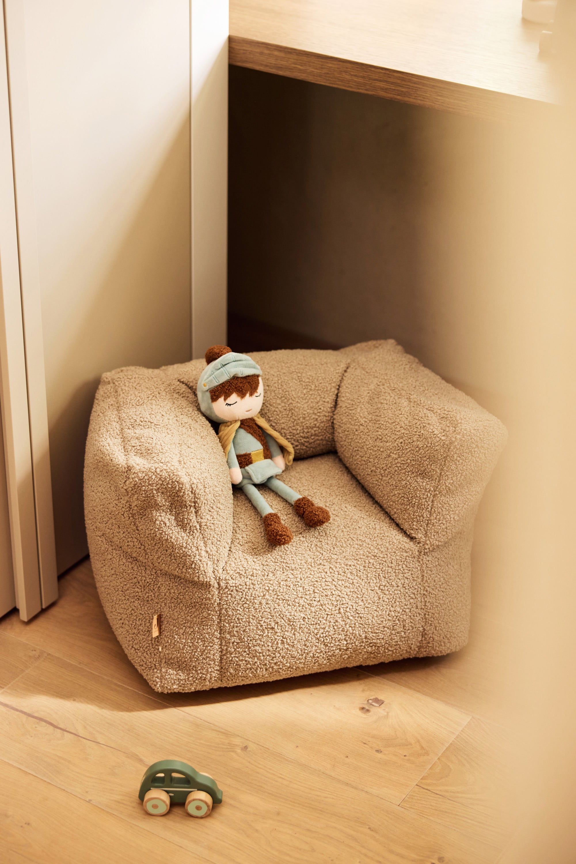 Vaikiška sėdmaišio kėdutė „Kids Chair Beanbag“ – Teddy