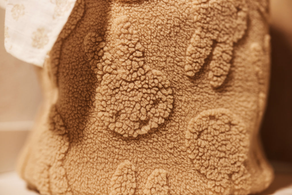 Daiktų krepšelis „Miffy Jacquard Teddy“, biskvito spalvos