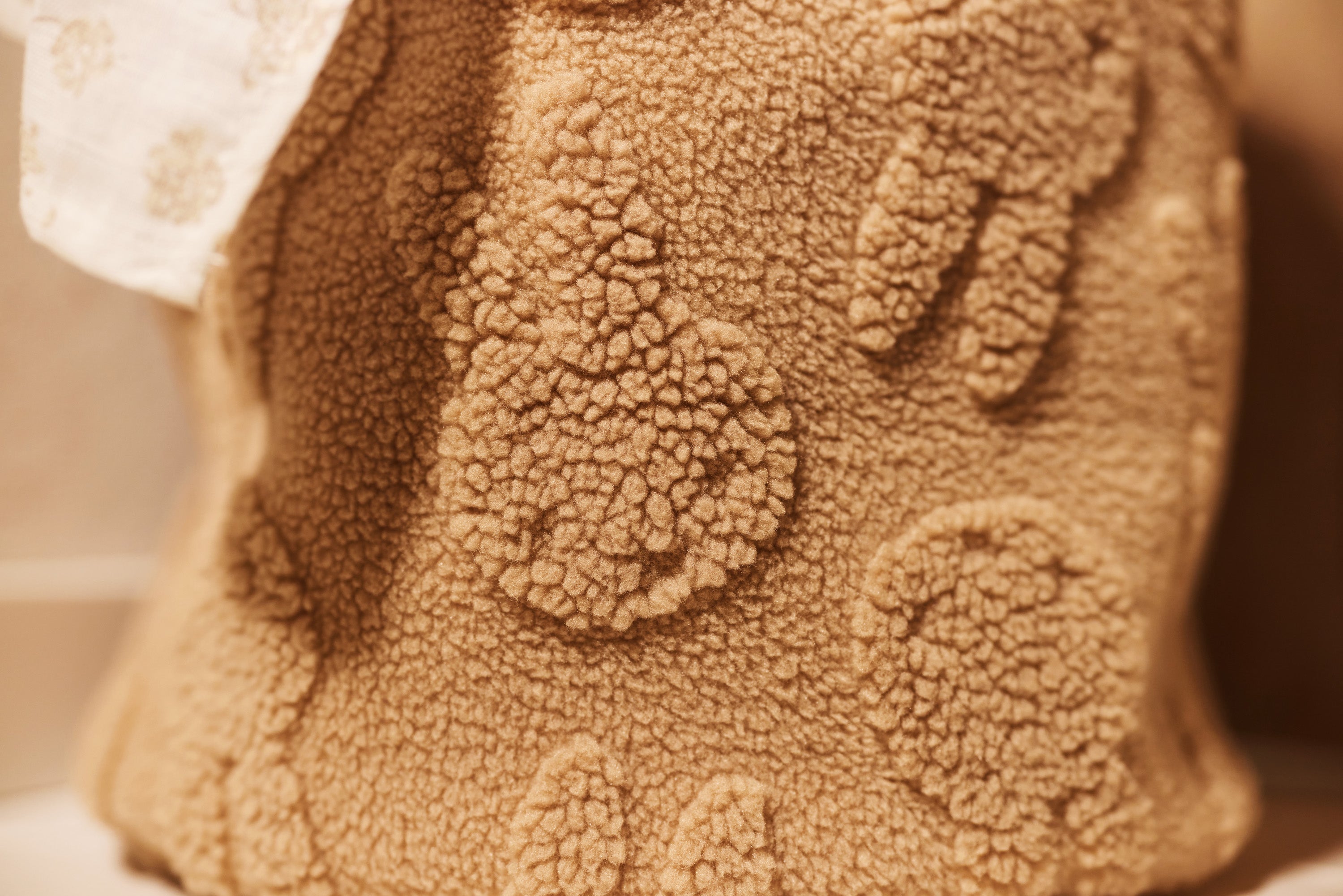 Daiktų krepšelis „Miffy Jacquard Teddy“, biskvito spalvos