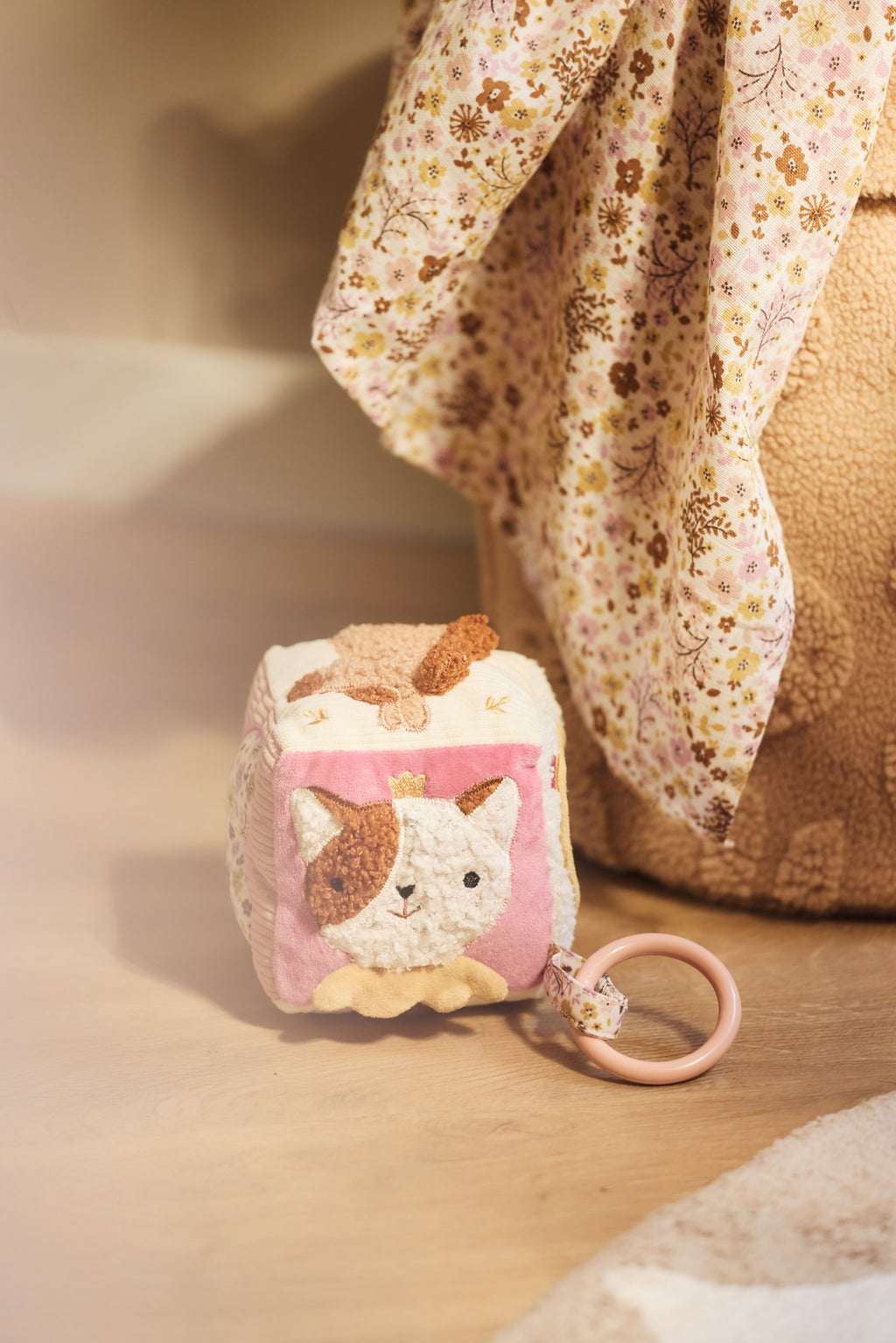 Daiktų krepšelis „Miffy Jacquard Teddy“, biskvito spalvos