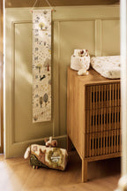 Vystymo stalo krepšelis „Cloudy Rib“, avižinės spalvos