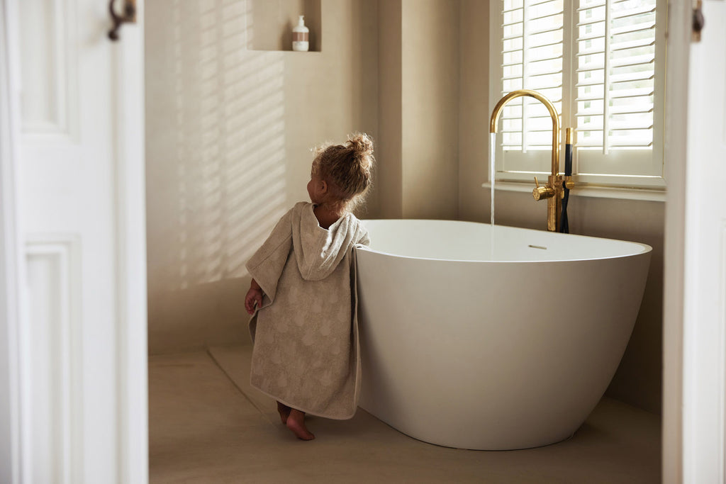 Rankšluostis su gobtuvu 75×75cm (frotė) „Miffy Jacquard“, nougato spalvos