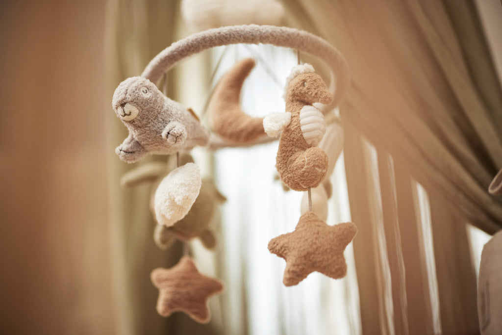 Kūdikio mobilis, įvairiaspalvis