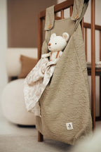 Minkštas žaislas – pelytė, baltos spalvos