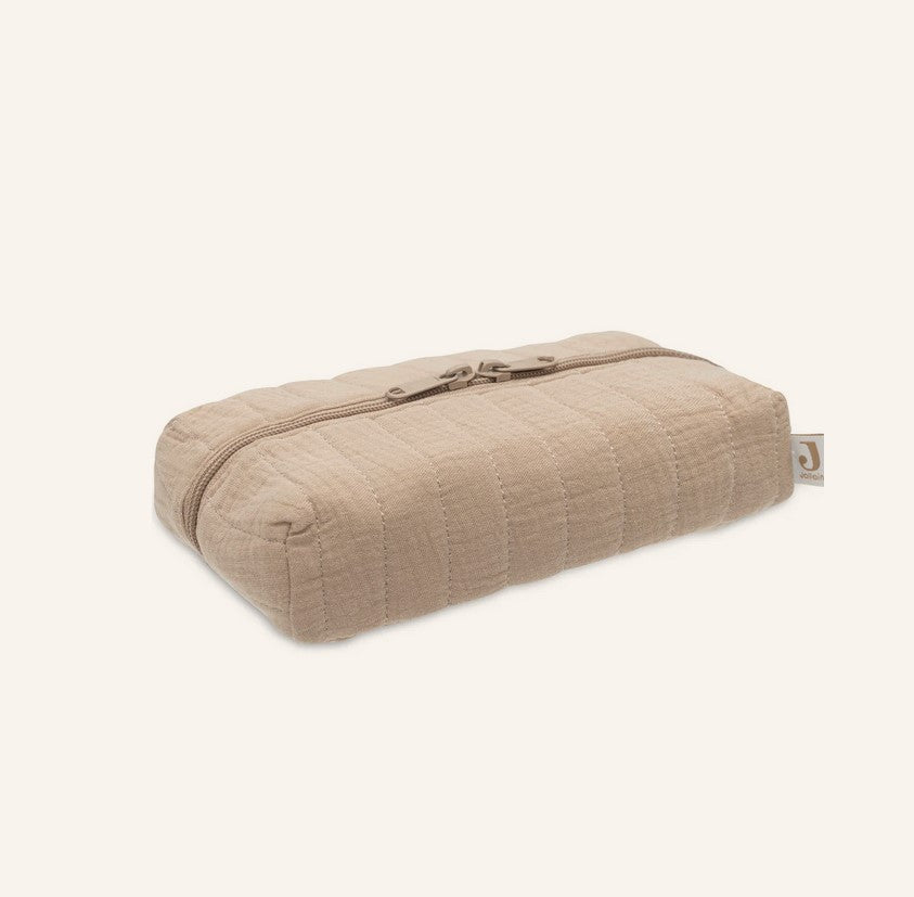 Drėgnų servetėlių dėklas (muslinas), biskvito spalvos