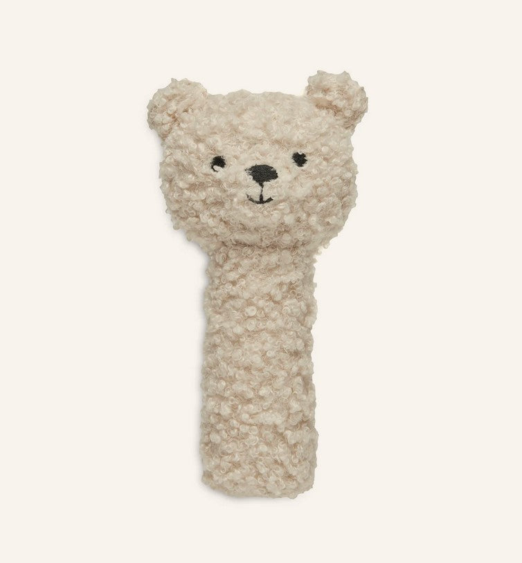 Barškutis – teddy bear, natūralios spalvos