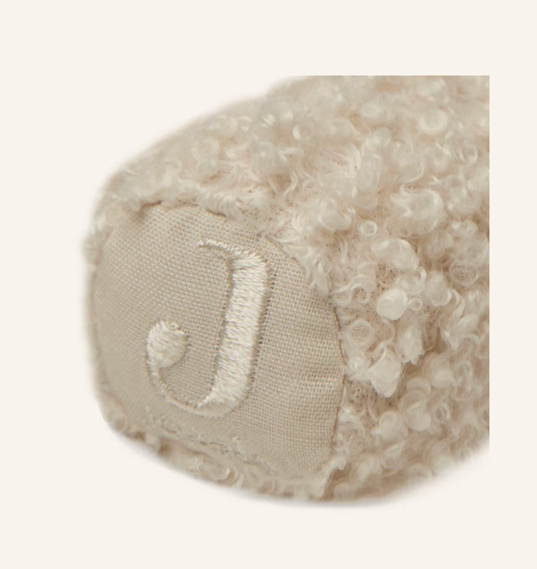 Barškutis – teddy bear, natūralios spalvos