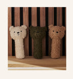 Barškutis – teddy bear, natūralios spalvos