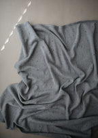 Megztas kūdikio pledukas „Pointelle“ – Gray Melange