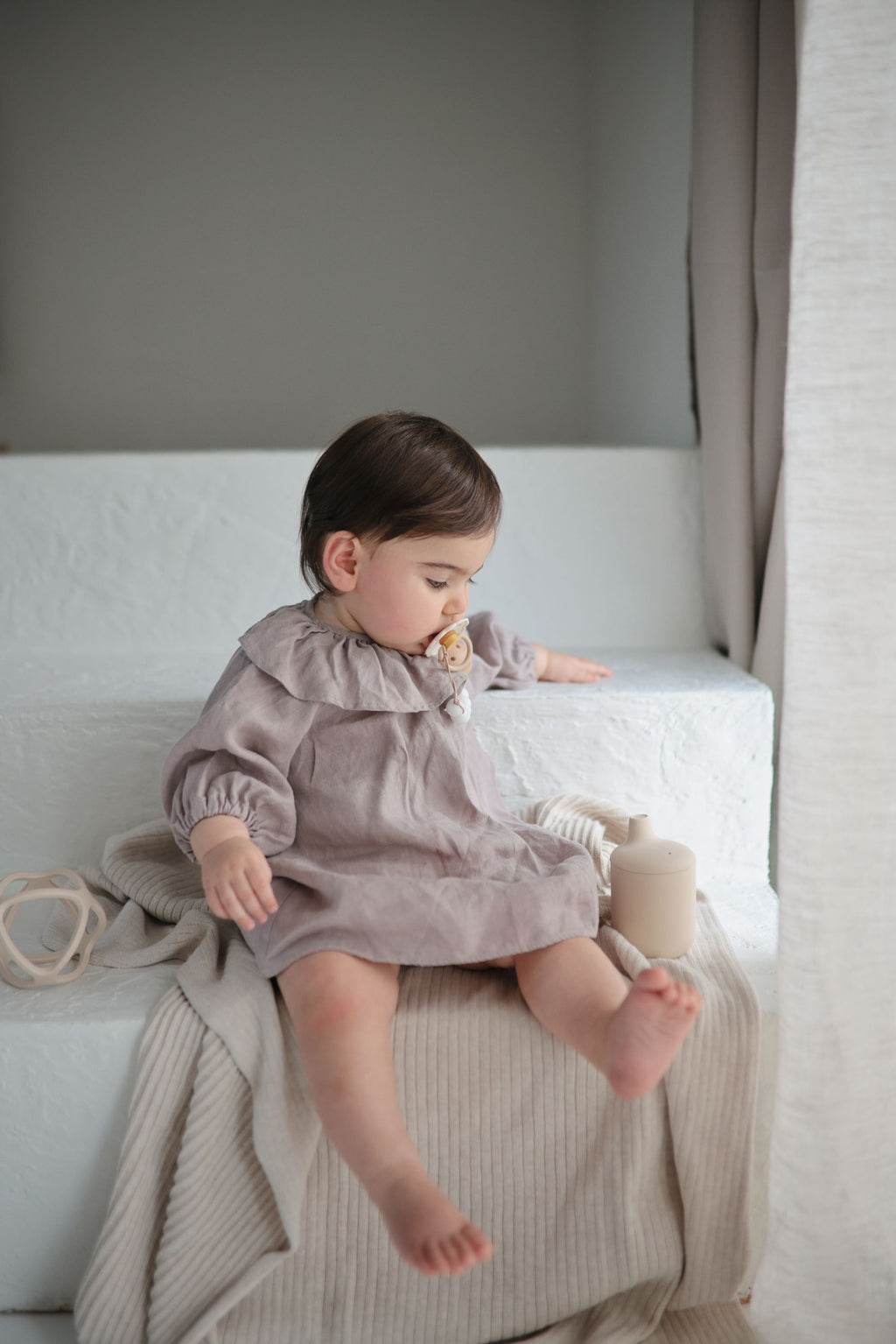 Silikoninė gertuvė „Sippy Cup“ – Natural