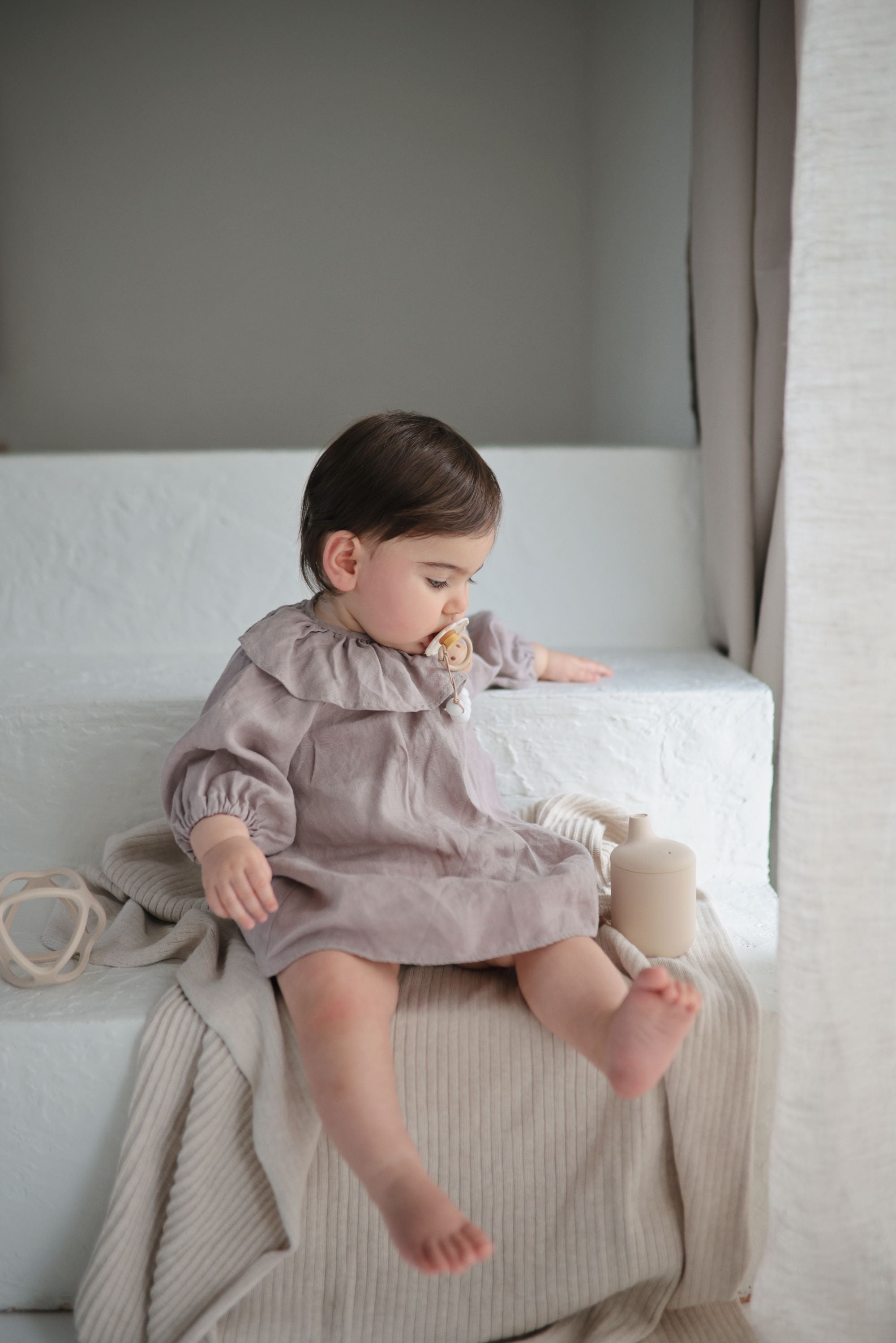 Silikoninė gertuvė „Sippy Cup“ – Natural
