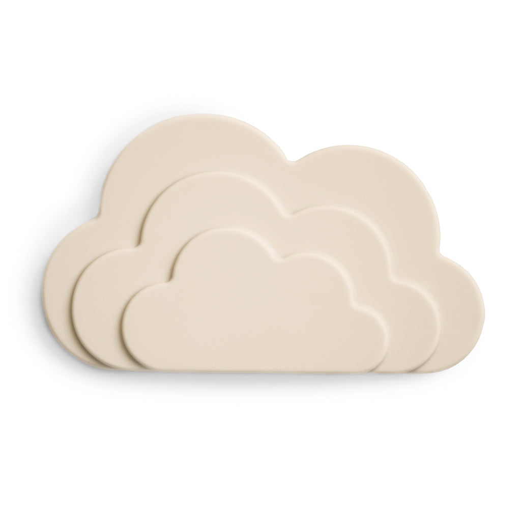 Mushie kramtukas „Debesis“ – Gray