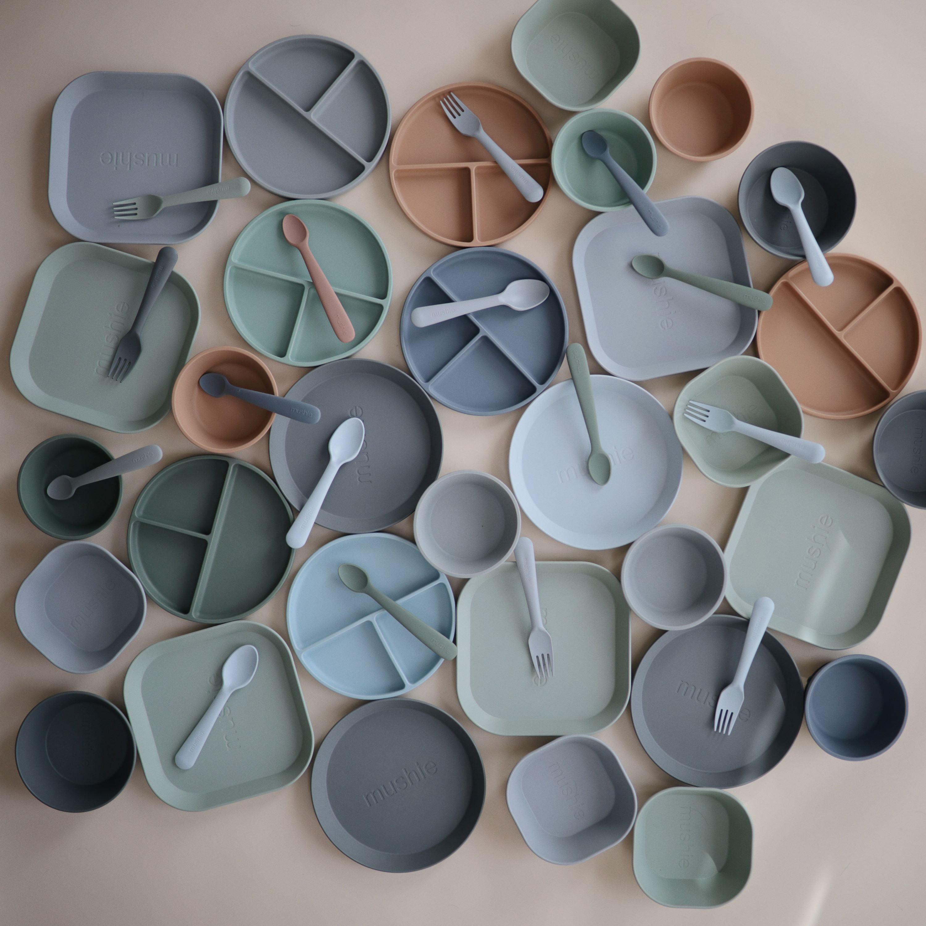 Silikoninė lėkštė „Suction Bowl“ – Stone