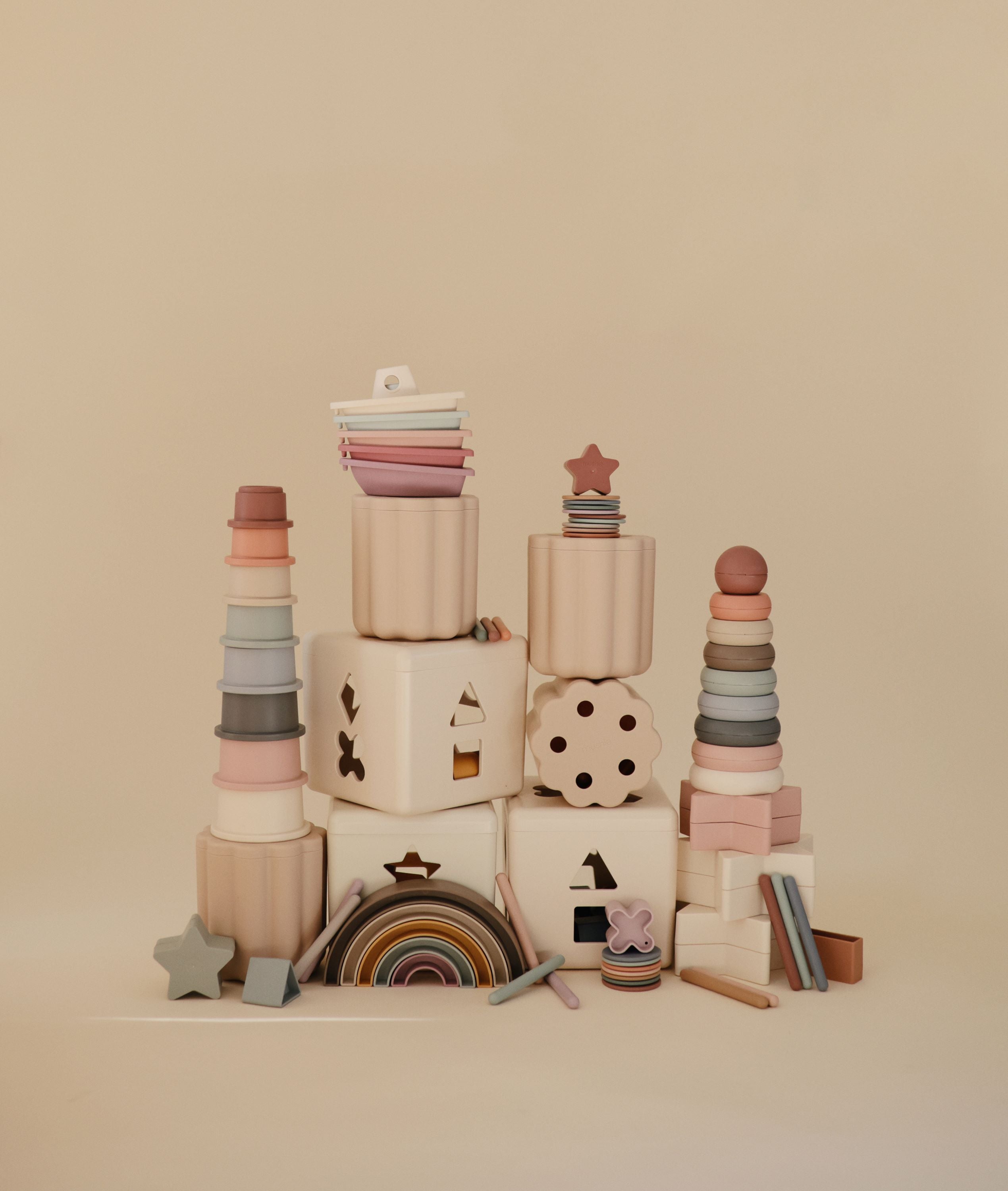 Mushie rūšiavimo dėžutė „Shape Sorting Box“ – Original