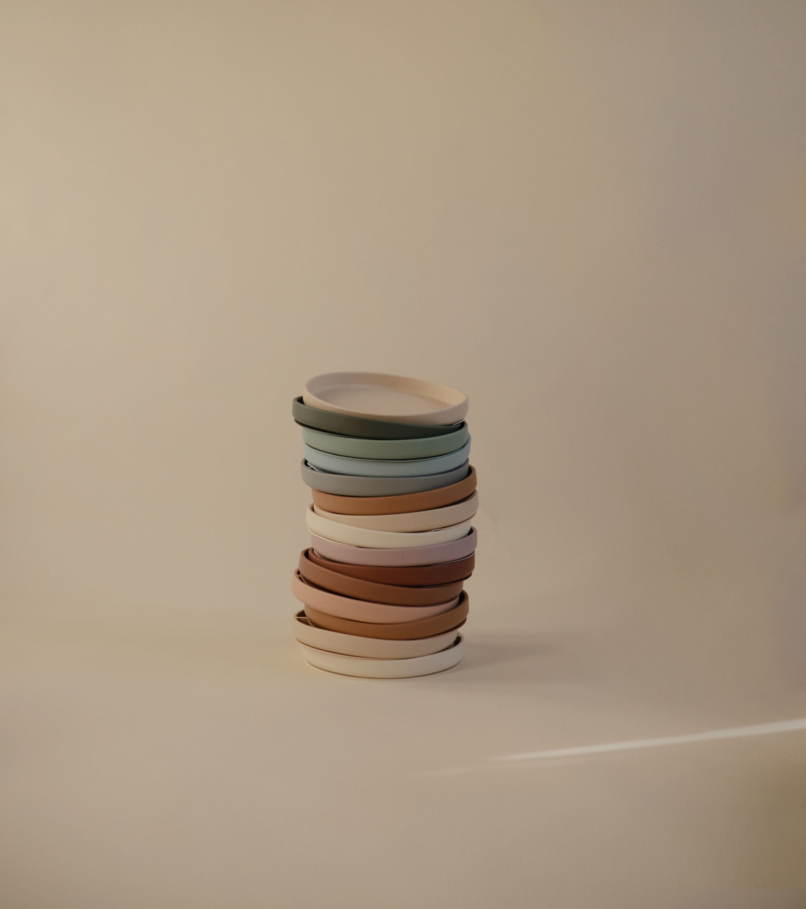 Klasikinė silikoninė lėkštė „Classic Suction Plate“ – Cloudy Mauve