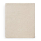 Lopšio antklodė 75x100cm megztos tekstūros, nougato spalvos