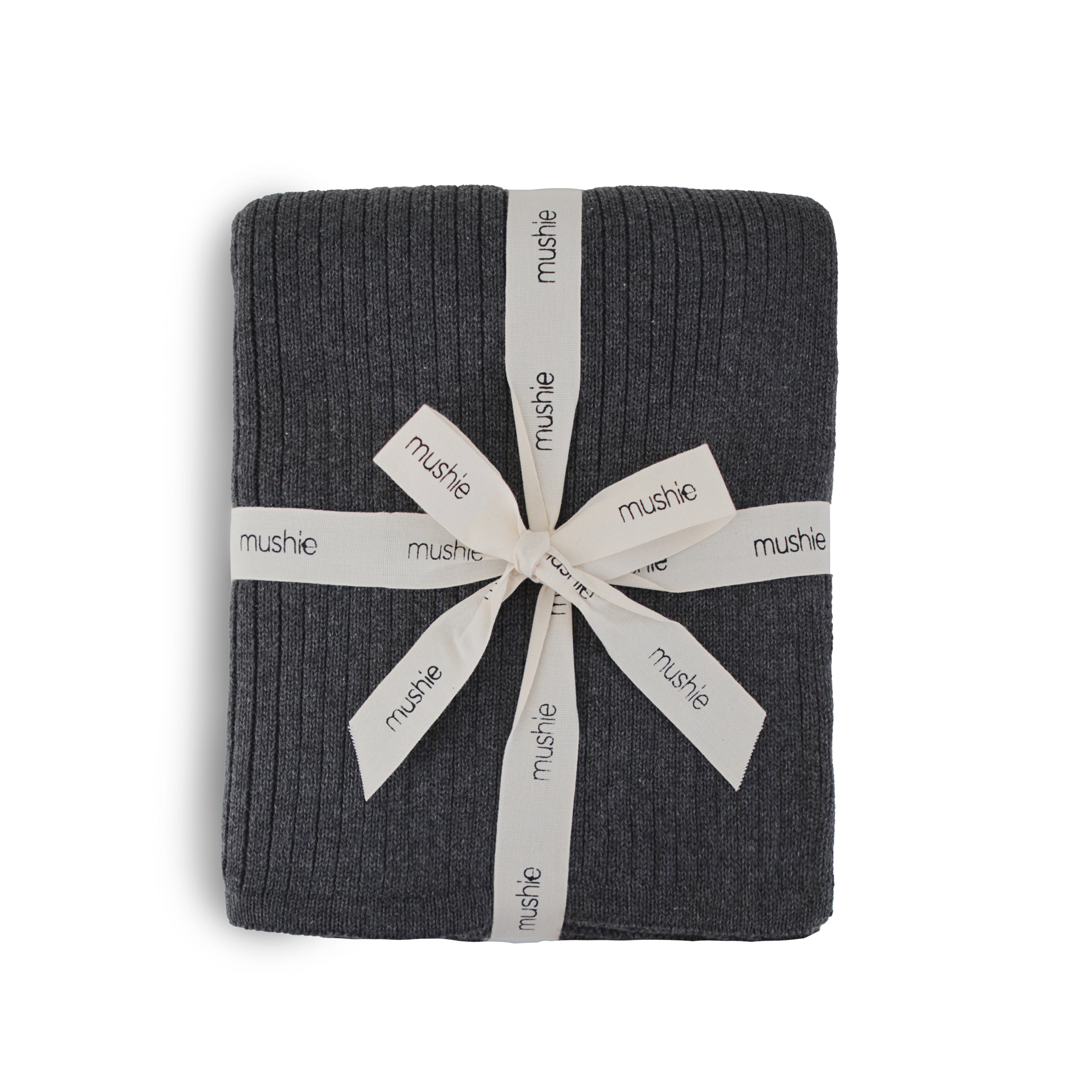 Megztas kūdikio pledukas „Textured Dots“ – Mustard Melange